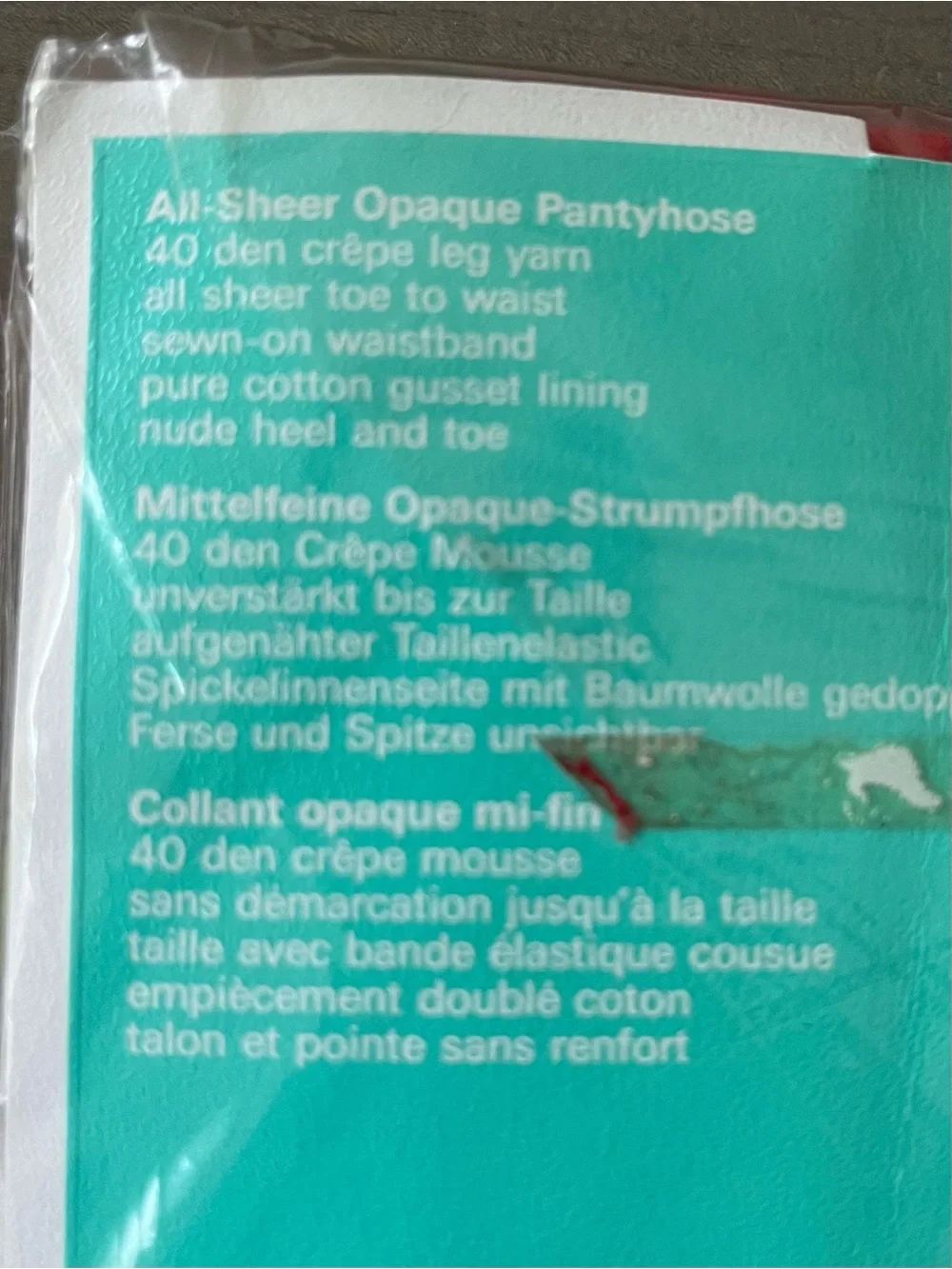 Lot of 10 Vintage Deadstock Fogal Pantyhose Stockings Nylons M Switzerland Made